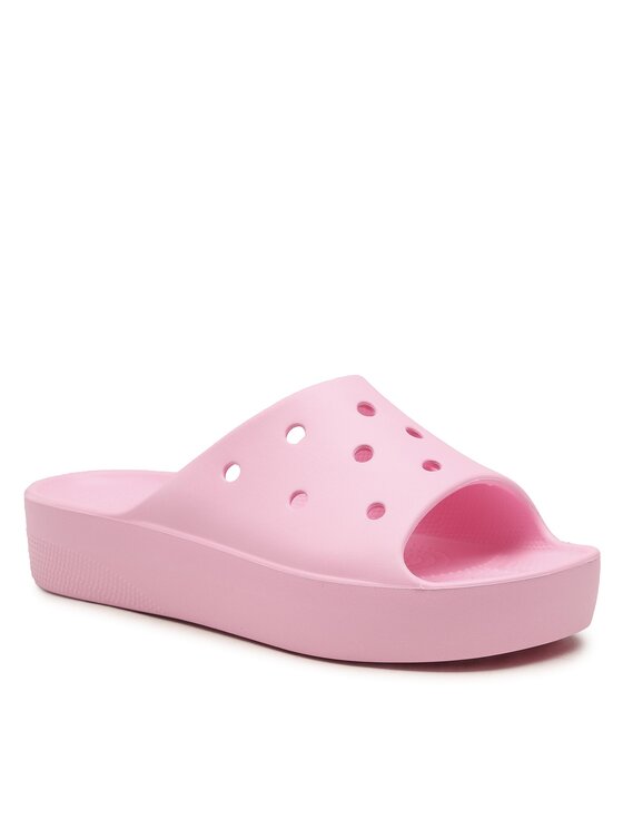 Klapki Crocs, Rozmiar 34/35, Różowe, Classic Platform Slide 208180
