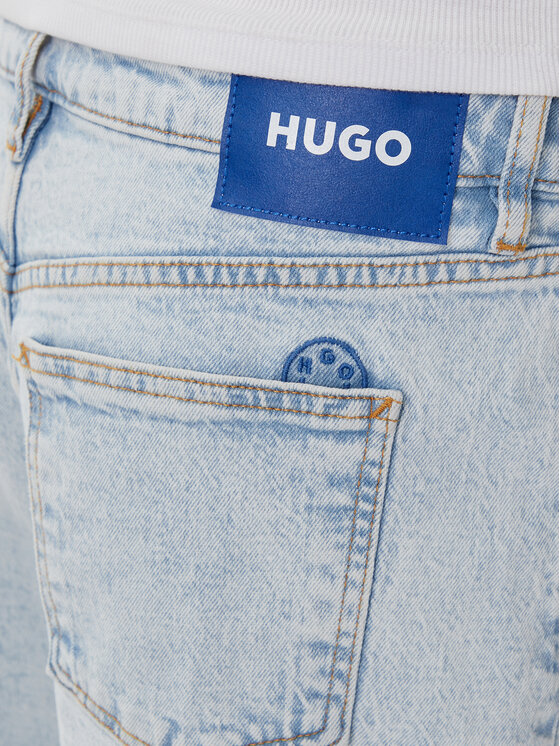 HUGO HUGO Džínsy Elyah 50520605 Modrá Regular Fit