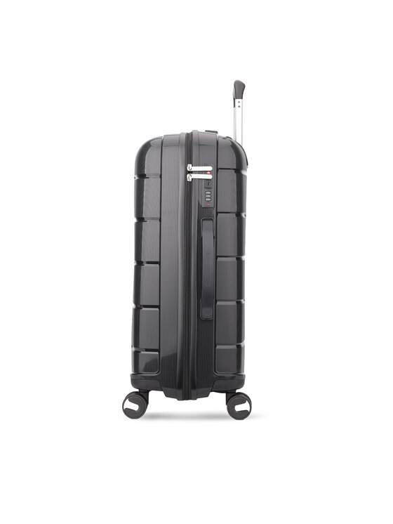 Semi Line Semi Line Mittlerer Koffer T5908-3 Schwarz