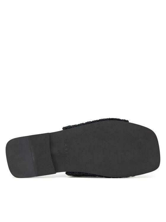Inuikii Inuikii Šľapky Classic Suede Velcro 70104-367 Čierna