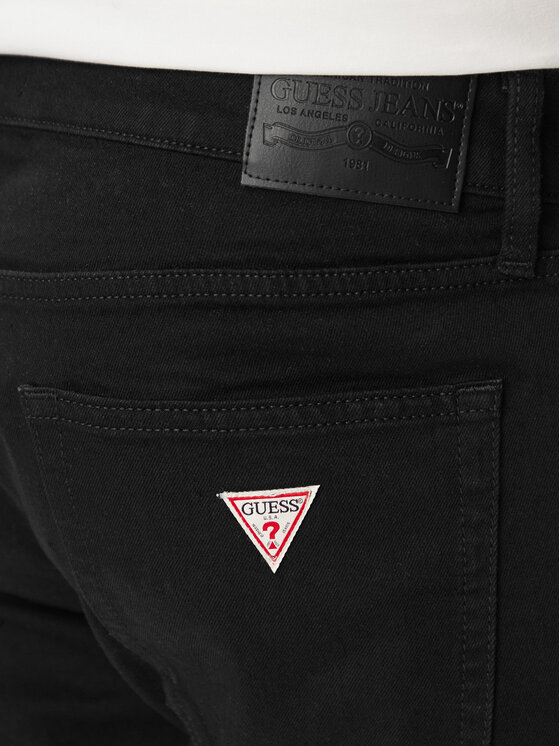 Guess Jeans Guess Jeans Jeansy M5YA0F D6311 Tmavomodrá Skinny Fit