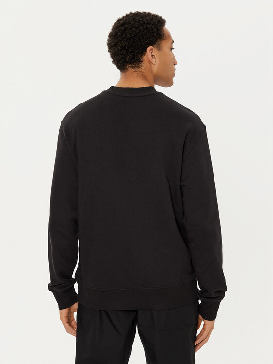 Versace Jeans Couture Versace Jeans Couture Džemperis ar kapuci 78GAIT05 Melns Regular Fit