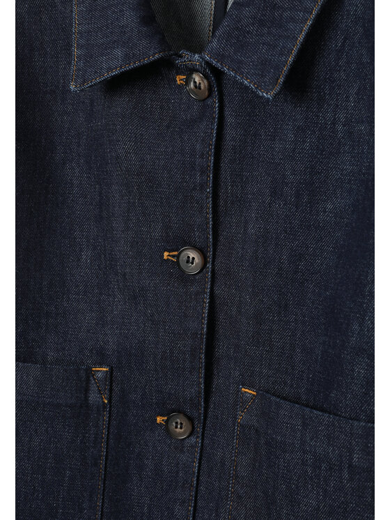 TATUUM TATUUM Jeansová bunda BOXA Tmavomodrá Classic Fit