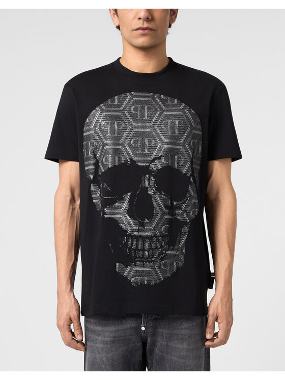 PHILIPP PLEIN PHILIPP PLEIN T-shirt 31298 Nero Regular Fit
