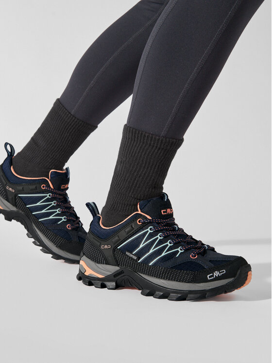 CMP CMP Bakancs Rigel Low Wmn Trekking Shoes Wp 3Q54456 Sötétkék