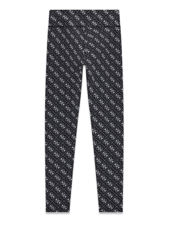 Guess Guess Colanți J6RB04 MC01P Negru Slim Fit