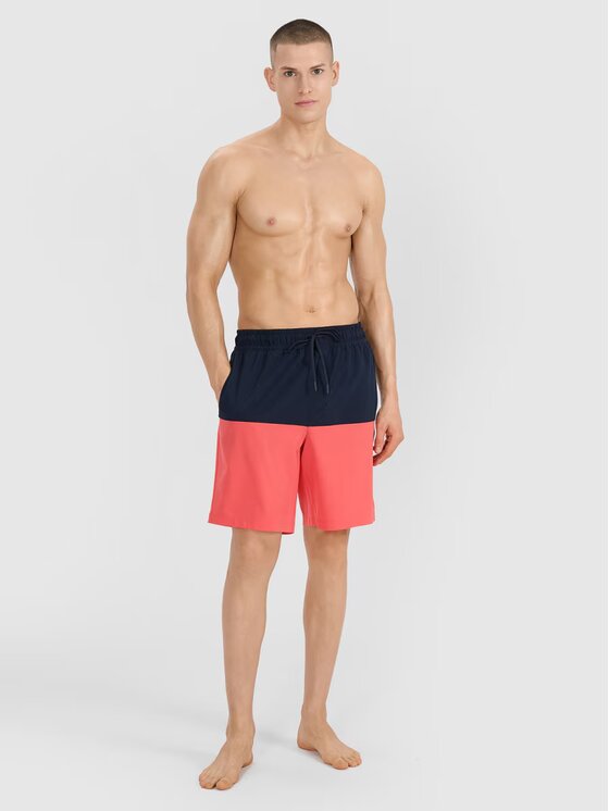 4F 4F Plážové šortky 4FWSS25UBDSM135-63S Ružová Regular Fit