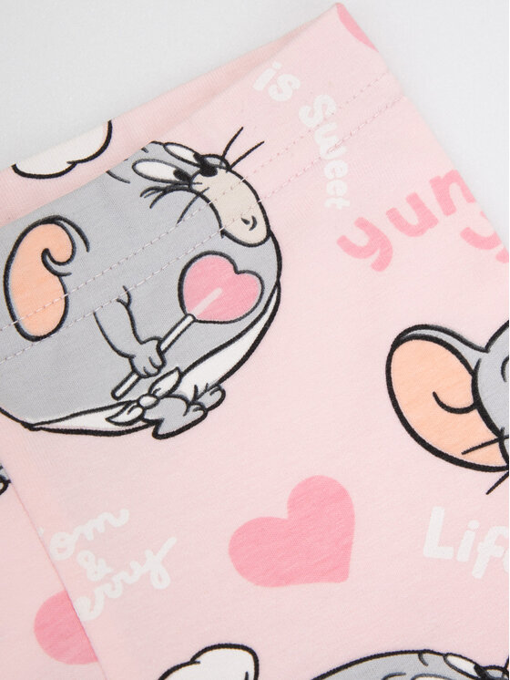 Coccodrillo Coccodrillo Leggings WC3122101LIG Ružičasta Slim Fit