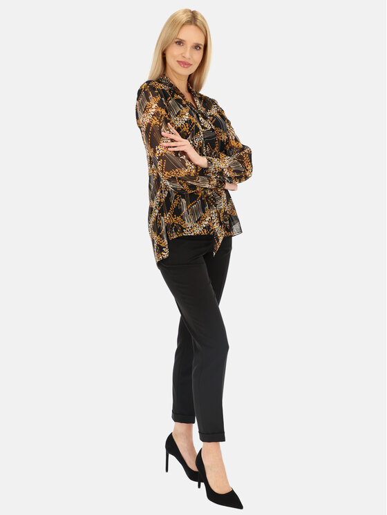 L’AF L’AF Bluzka Lora Czarny Relaxed Fit