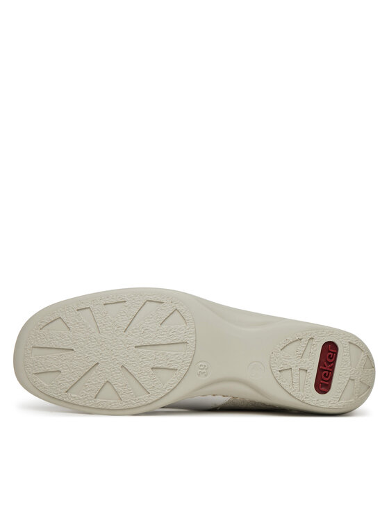 Rieker Rieker Halbschuhe 41368-80 Weiß