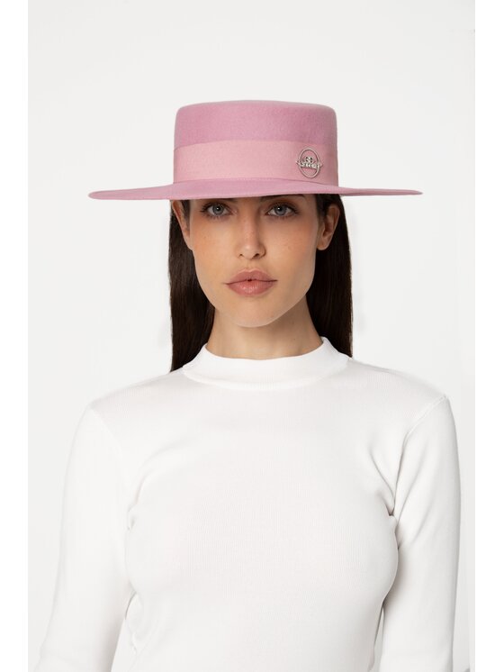 GIODORO GIODORO Καπέλο Gidoa Felt Canotier Ροζ