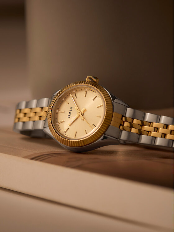 Timex Timex Часовник Legacy Mini TW2W90900 Златист