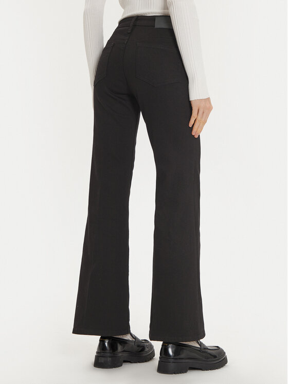Calvin Klein Calvin Klein Jeansy K20K207610 Czarny Flare Fit