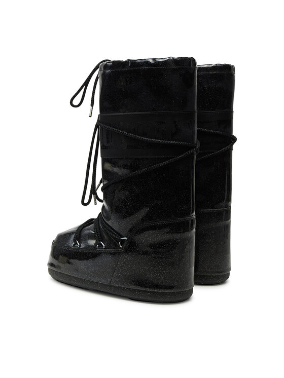 Moon Boot Moon Boot Μπότες Χιονιού Icon Glitter 80D1402850 Μαύρο