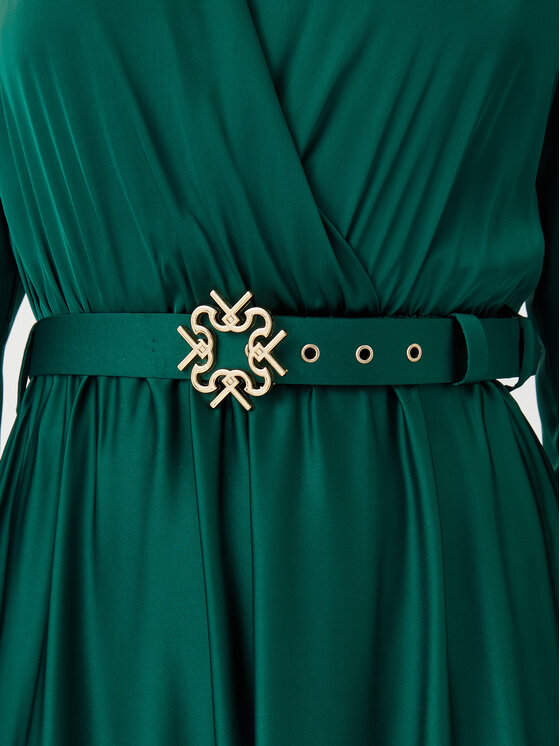 Rinascimento Rinascimento Abendkleid CFC0123670003 Grün Regular Fit