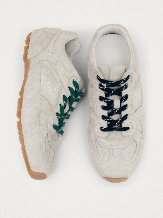 スニーカー ALOHAS SNEAKERS LIGHT GREY ALOHAS Sneakersy Tb.56 Suede Fuzzy Light Grey Leather