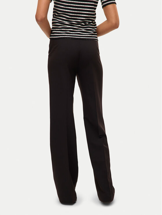 Vero Moda Vero Moda Pantaloni din material Texas 10334103 Negru Straight Fit