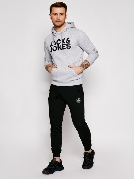 Jack&Jones Jack&Jones Donji dio trenerke Gordon 12165322 Crna Regular Fit