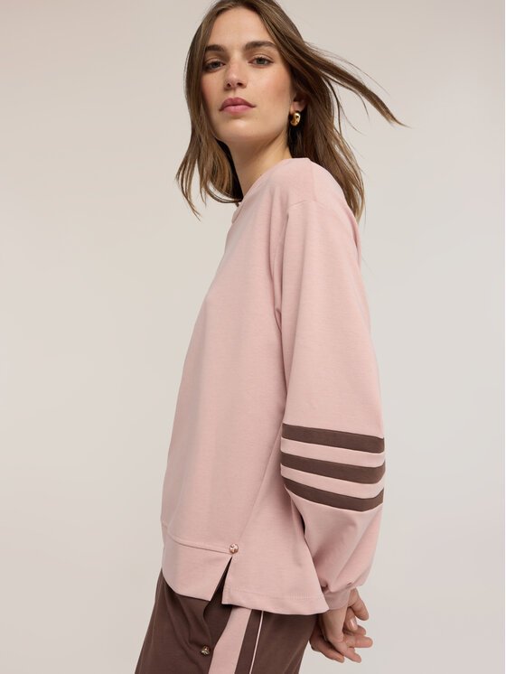 Motivi Motivi Felpa G814W003928N0R6 Rosa Boxy Fit