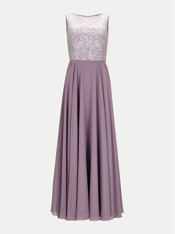 Swing Swing Večernja haljina 5AH15700 Ljubičasta Slim Fit