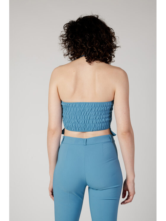 Rinascimento Rinascimento Top SFIANCATA Turchese To Fit