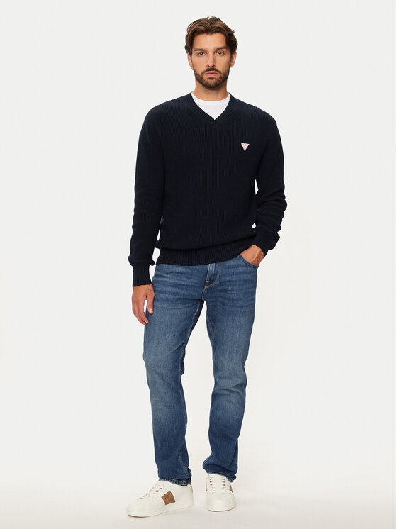 Guess Guess Sweater M4BR33 Z3HM1 Sötétkék Regular Fit