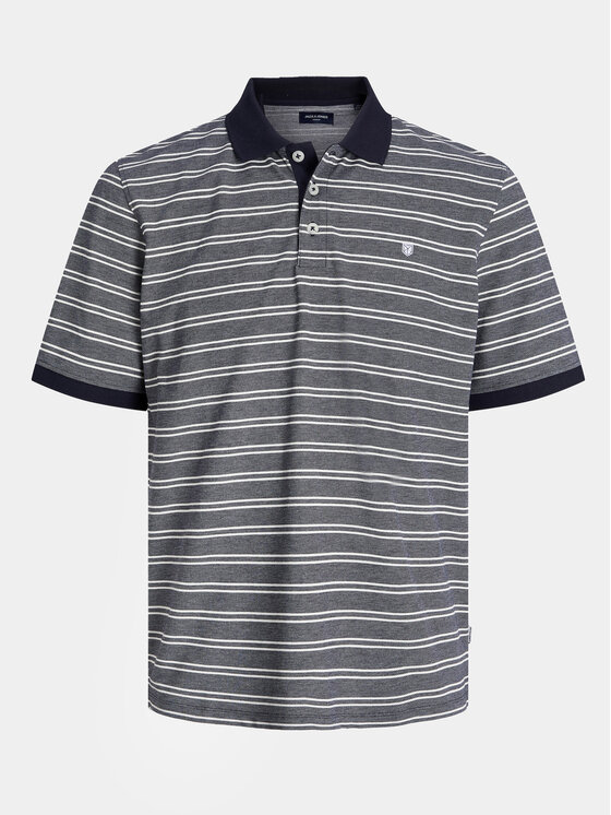 Jack&Jones Jack&Jones Polo majica Bluwin 12170931 Siva Regular Fit