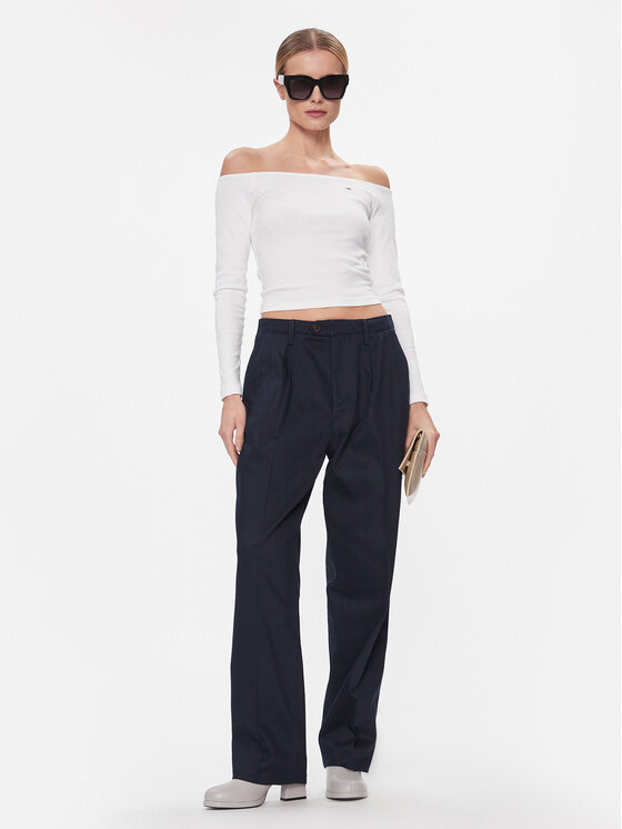 Tommy Hilfiger Tommy Hilfiger Chinos WW0WW40509 Dunkelblau Relaxed Fit