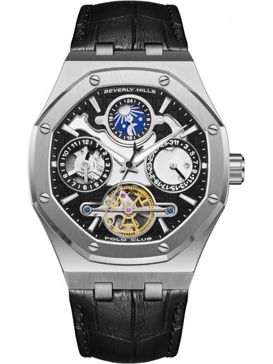 Beverly Hills Polo Club Beverly Hills Polo Club Zegarek BP3787X.351 Czarny