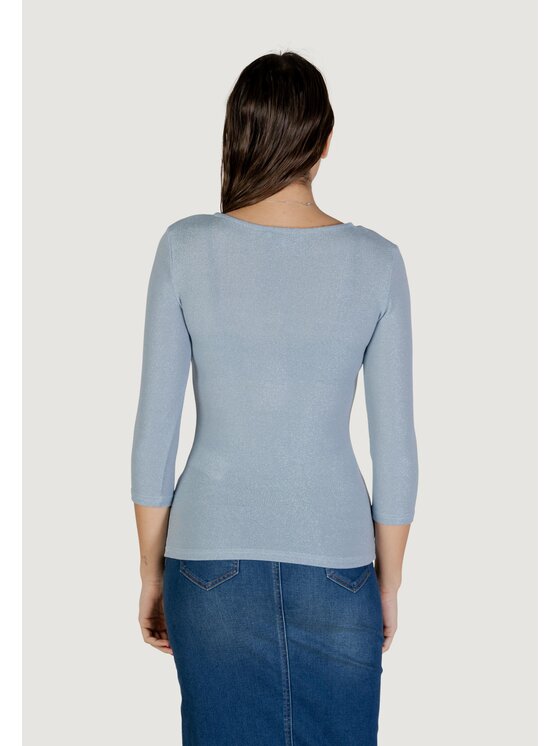 Morgan De Toi Morgan De Toi Longsleeve 242-TIWI Blu Casual Fit