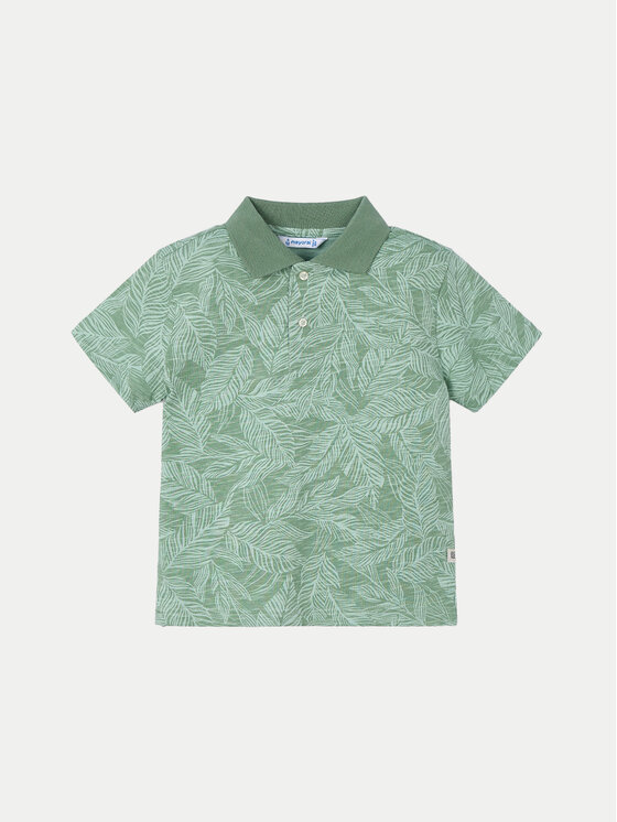 Mayoral Mayoral Tricou polo 3110 Verde Regular Fit