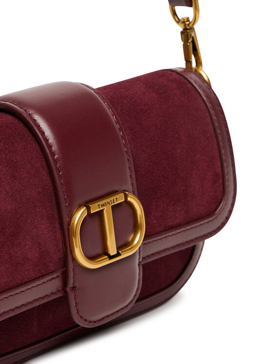 TWINSET TWINSET Handtasche Tracollla 252TD8371 Dunkelrot