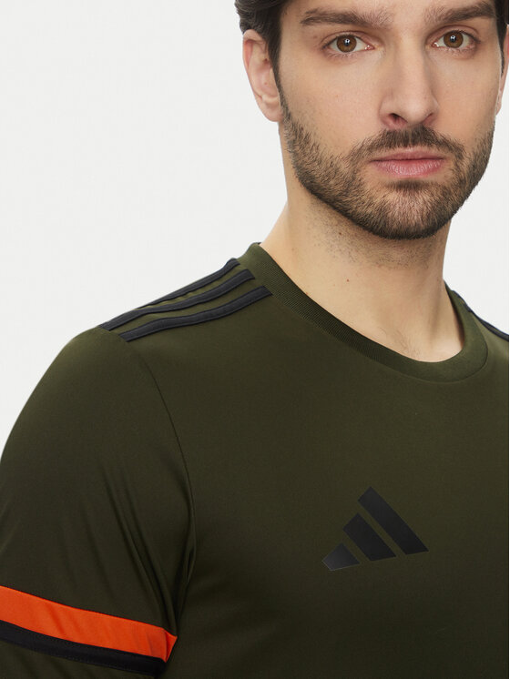 adidas adidas Tehnička majica Squadra 25 Jersey JN7858 Zelena Slim Fit