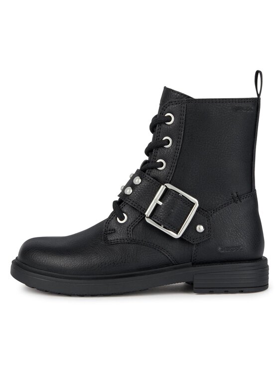 Geox Geox Botki Jr Eclair J369QD 000BU C9999 S Czarny
