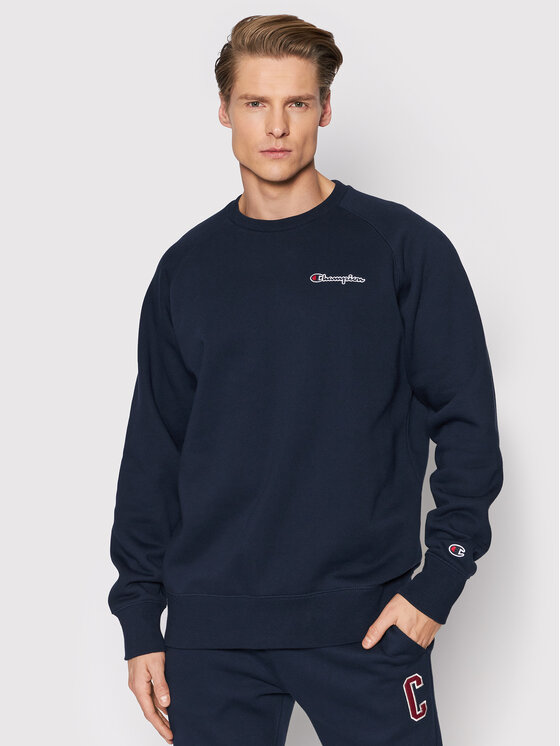 Champion Jopa Blend Script Logo Back 216484 Mornarsko modra Regular Fit
