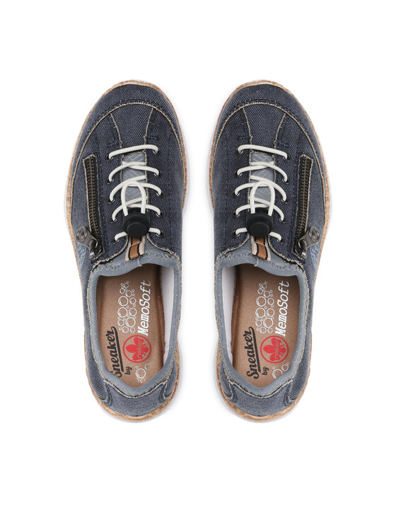 Rieker Rieker Обувки N4263-16 Тъмносин