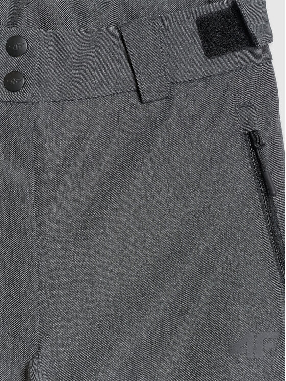 4F 4F Spodnie snowboardowe SNOWBOARD Czarny Regular Fit