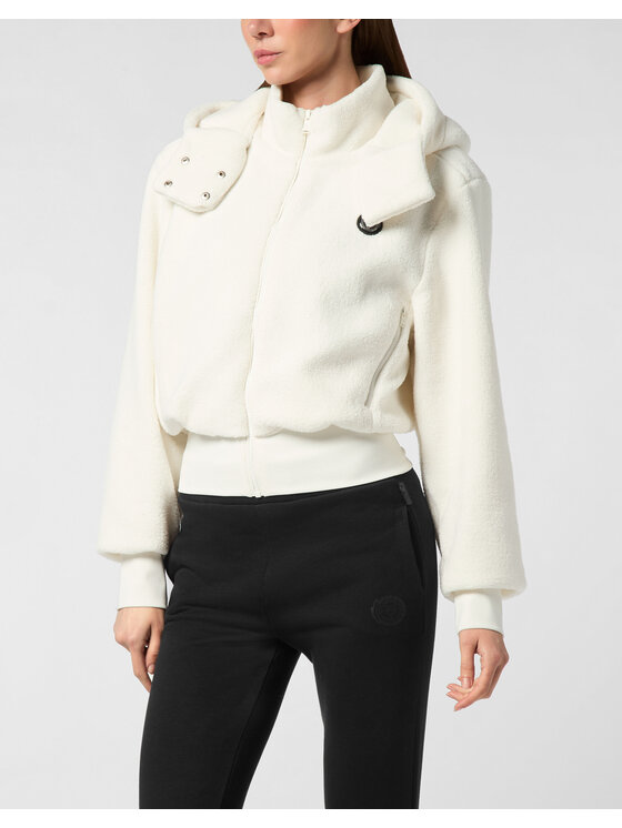 Plein Sport Plein Sport Felpa 10209 Bianco Regular Fit
