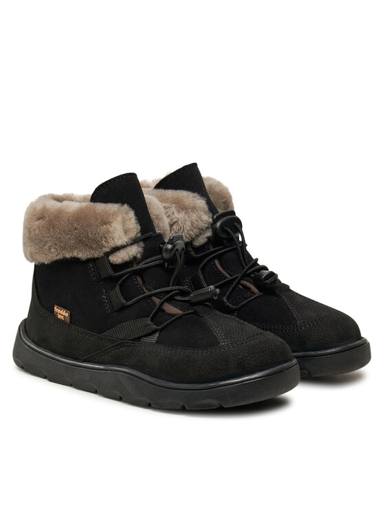 Froddo Froddo Gležnjače Zeru Tex Cosy Barefoot G3110258-5 S Crna