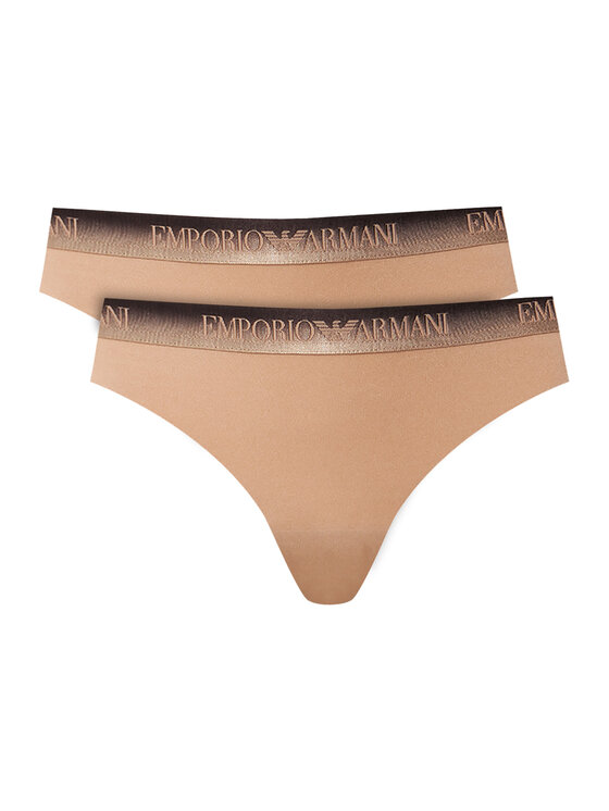 Emporio Armani Underwear Emporio Armani Underwear Set tanga gaćica﻿ EW005512 AF25572 U4134 Tamno smeđa