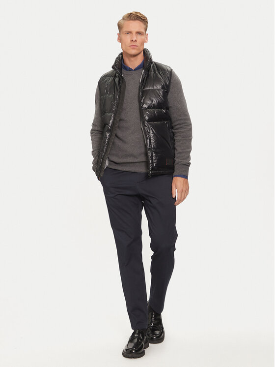 La Martina La Martina Безрукавка ZMO007 PA078 Чорний Regular Fit