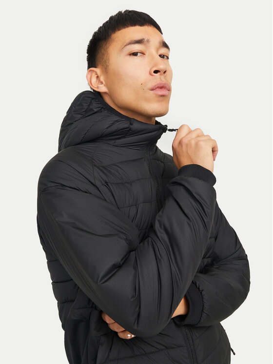 Jack & Jones Jack & Jones Átmeneti kabát State Hybrid 12268511 Fekete Regular Fit