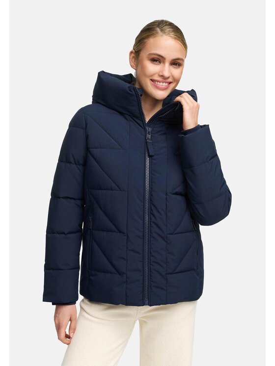 Marikoo Marikoo Kurtka zimowa Kuschelnasee Niebieski Regular Fit
