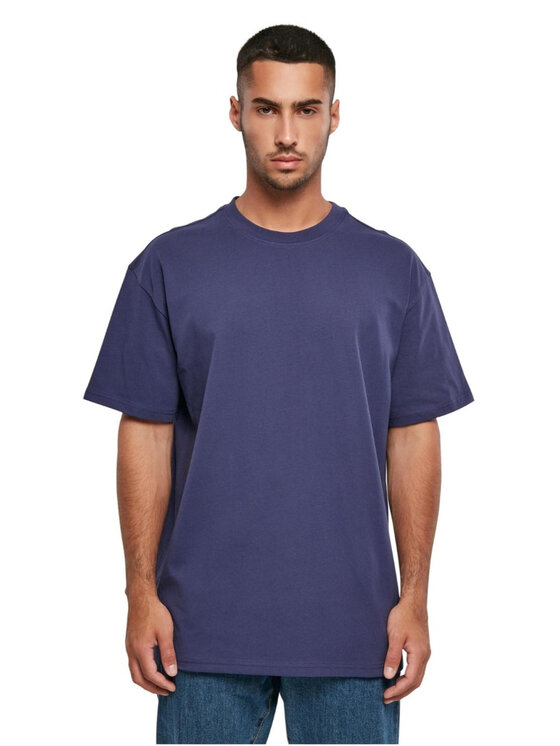 TeeShoppen TeeShoppen T-Shirt 'Oversized Collection' Granatowy Oversize