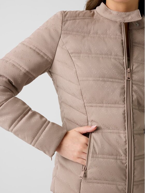 Guess Guess Übergangsjacke 180536 Beige Classic Fit