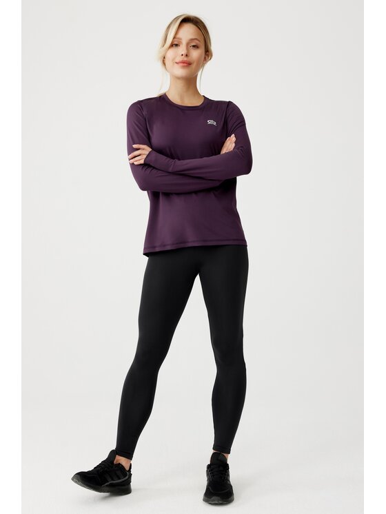 ROUGH RADICAL ROUGH RADICAL Maglietta tecnica FUN LS Viola Regular Fit