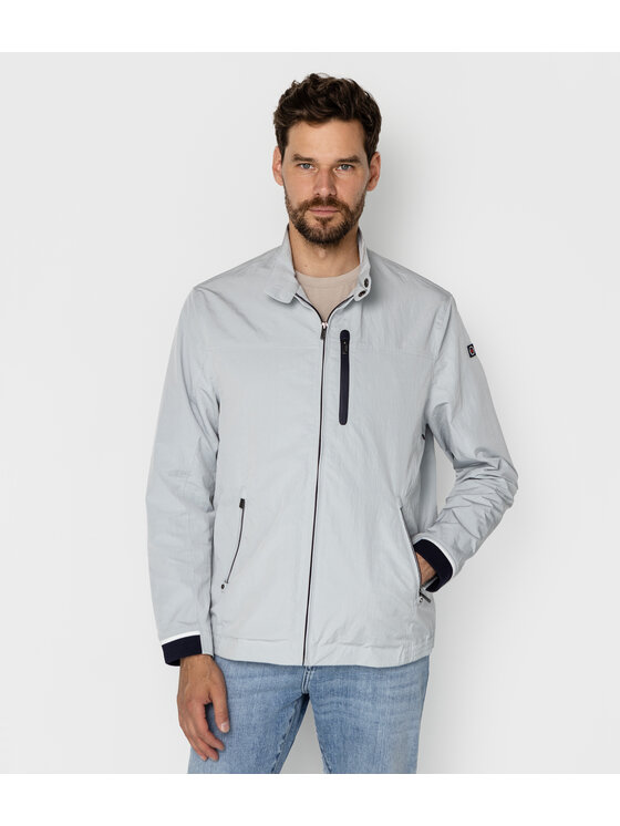 Lee Cooper Lee Cooper Kurtka przeciwdeszczowa SALOMON 2252 Szary jasny Regular Fit