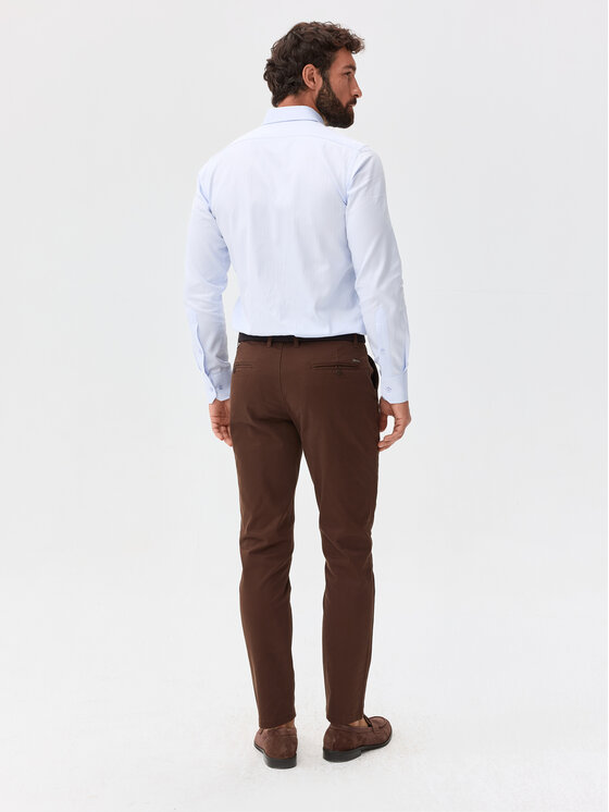 Evenemen Evenemen Koszula Targo G. Sky Spiga Niebieski Slim Fit