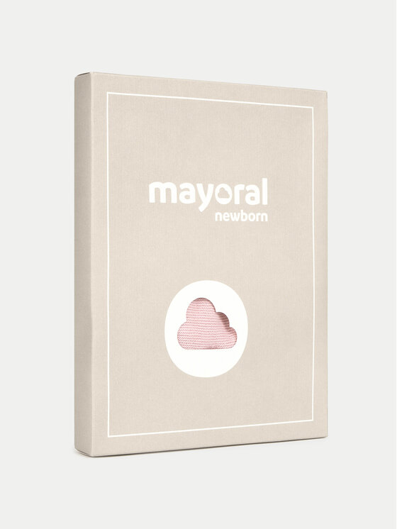 Mayoral Mayoral Σετ μπλούζα και παντελονάκι με κλειστά ποδαράκια 1587 Ροζ Regular Fit