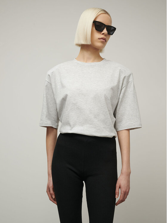 La Mania La Mania Blusa DRIFT Grigio Classic Fit